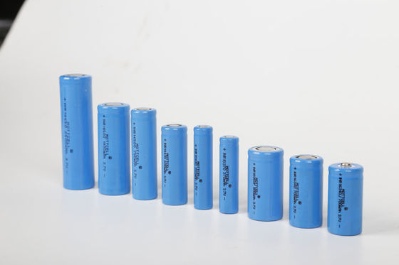 INR 14500 उच्च तापमान लिथियम बैटरी 3.7 V 800mah ली आयन बैटरी सेल