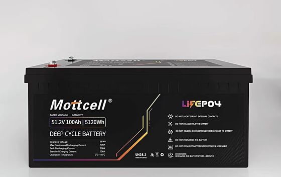 LiFePO4 औद्योगिक लिथियम बैटरी 48V 100Ah इलेक्ट्रिक फोर्कलिफ्ट और सौर ऊर्जा के लिए