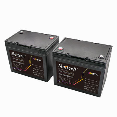 लंबे जीवन ली आयन गहरी चक्र लिथियम बैटरी 1000 बार चक्र 12.8V नाममात्र वोल्टेज