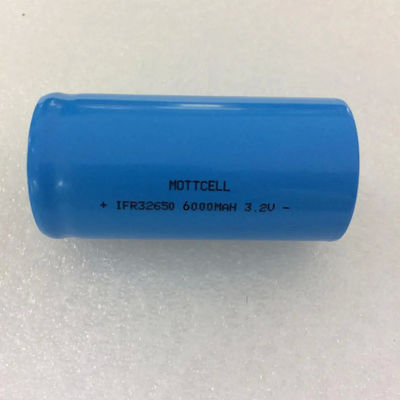3.2V लाइफपो4 ली आयन सिलेंडर लिथियम बैटरी सेल 32700 32650 5000mAh 6000mAh