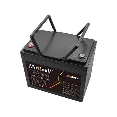 12.8V 100Ah डीप साइकल लिथियम बैटरी LiFePO4 लिथियम आयन कारवां के लिए नाव EV